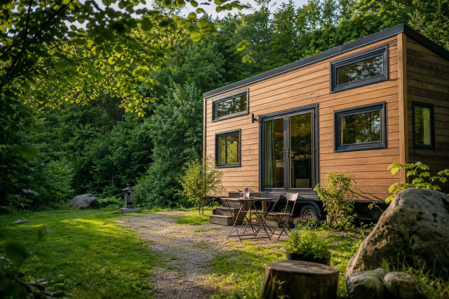 Eine allgemeine Szene zum Thema „Tiny-House-Kosten: Hersteller nennt 50.000 bis 150.000 Euro“. Sie zeigt nicht das konkrete Modell, Gebäude oder Produkt aus dem Beitrag, sondern etwas Typisches, das dazu passt.